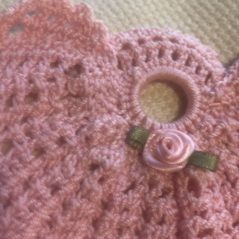 Pink Crocheted Angel 😇💗 - Picture 4 of 7